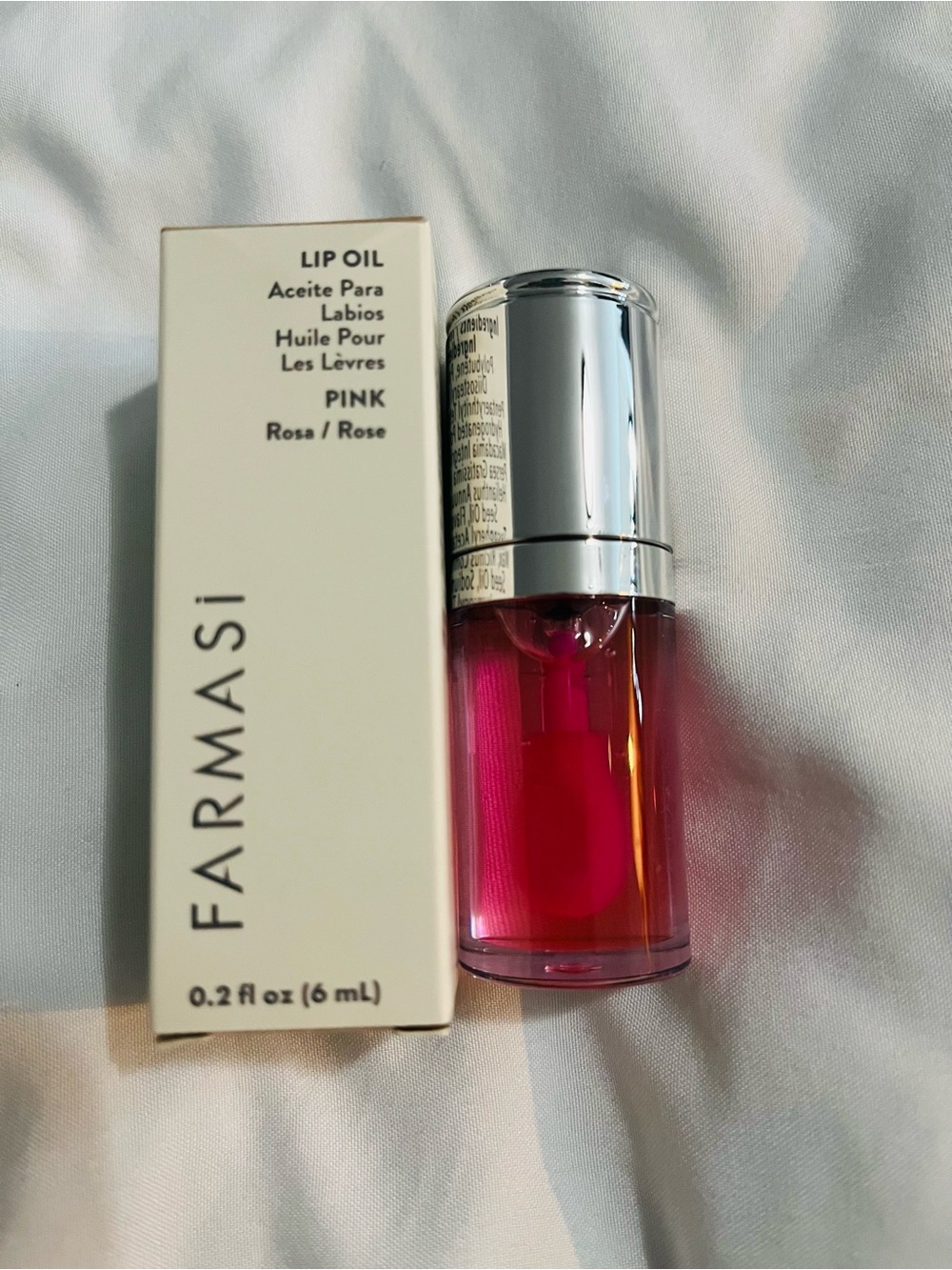 Farmasi Pink Lip Oil Glossy Hydration